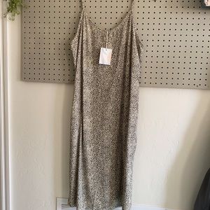 Thread & Supply Leopard Midi Dress